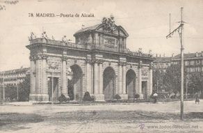 Postkarten: Nº 14878 POSTAL PUERTA DE ALCALA MADRID